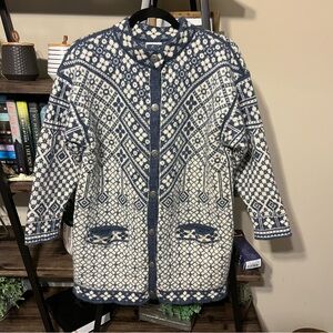 Dale of Norway Wool Cardigan Size M